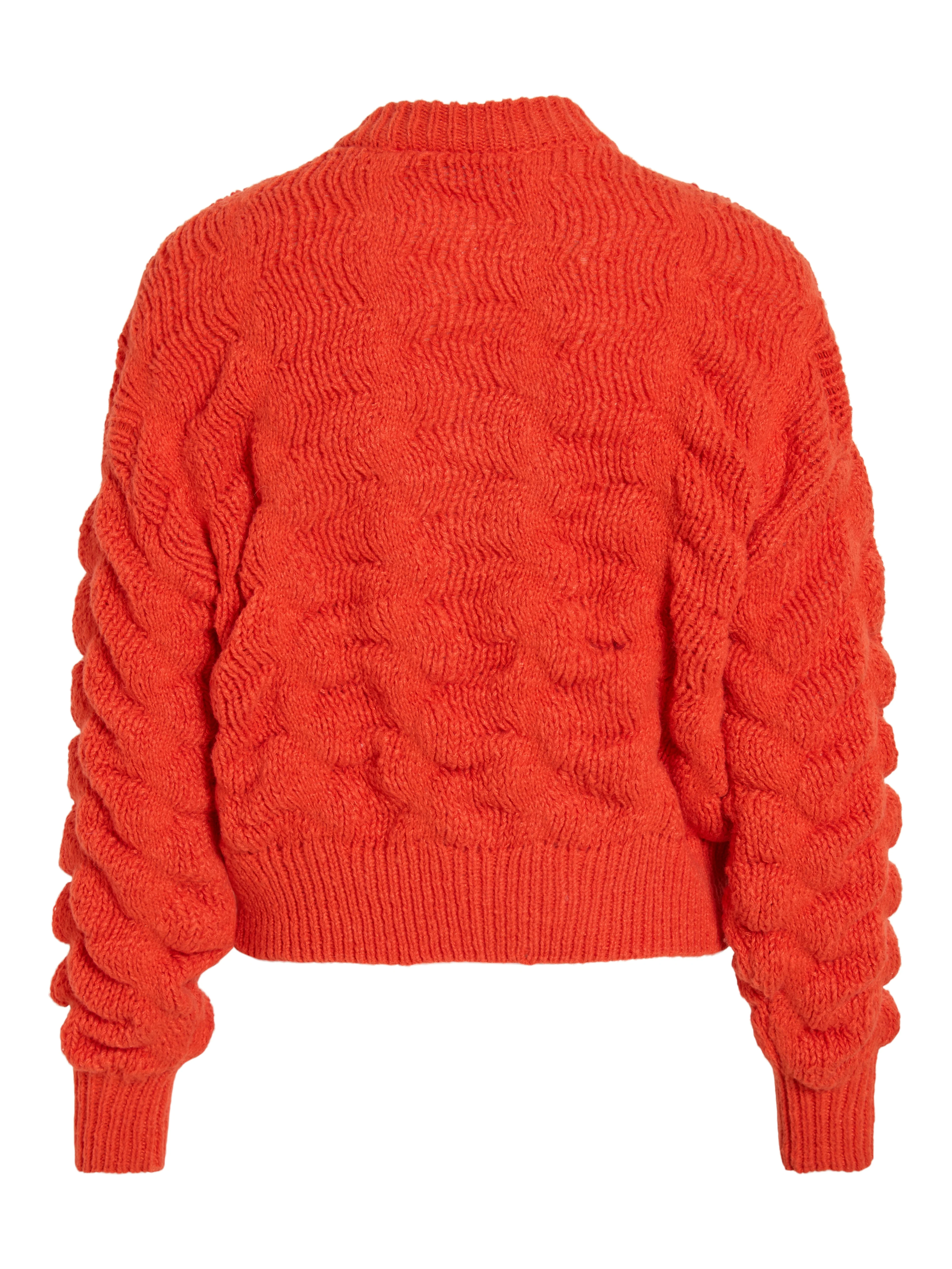 Vichana cardigan - Poppy Red - Image 7