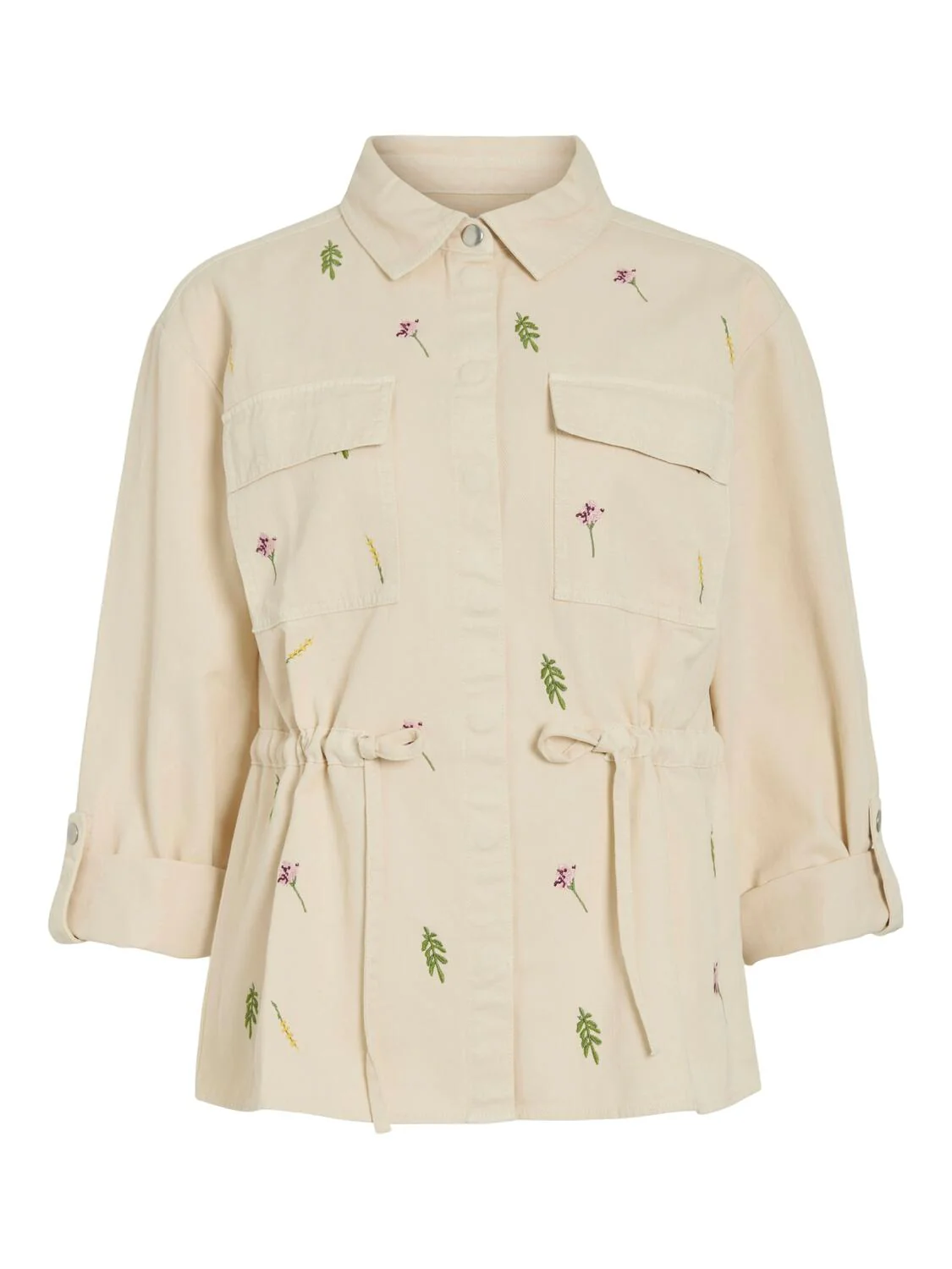 Videny Embroidery jakke - Birch - Image 2