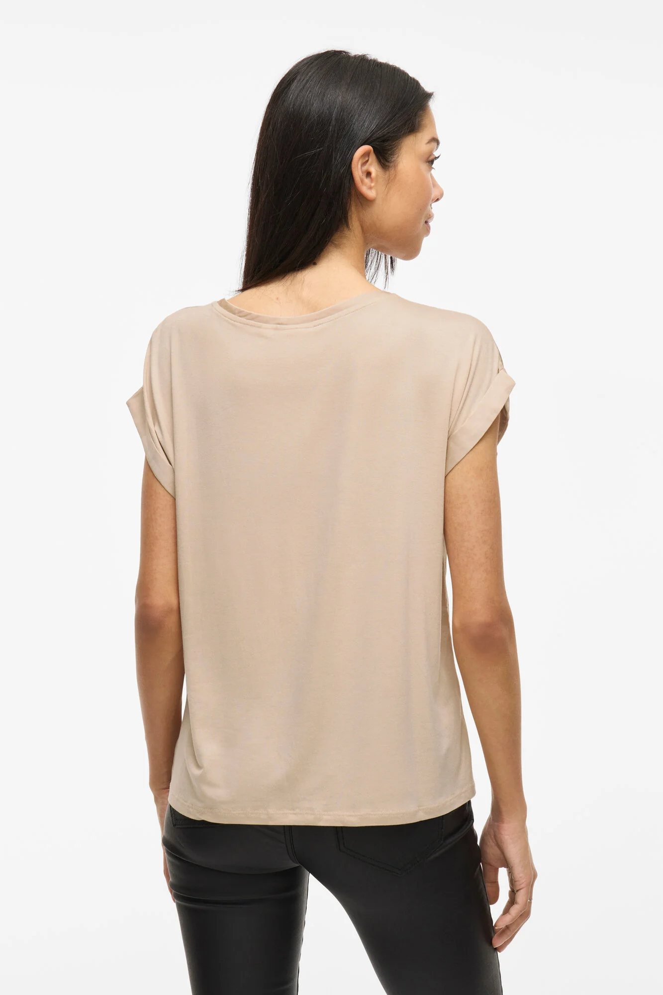 Viellette Satin top - Cement - Image 3