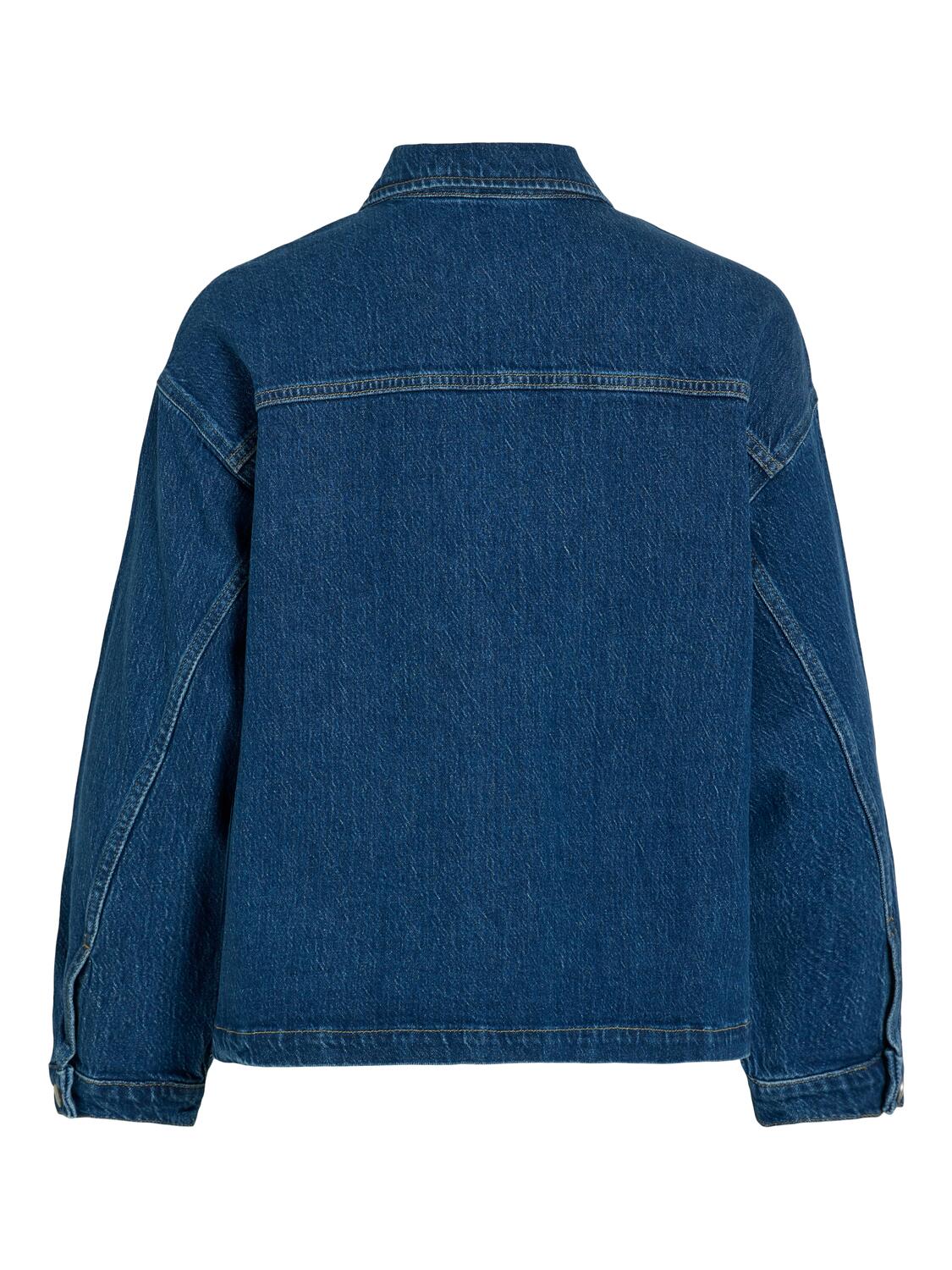 Vijaf denimjakke - Medium Blue Denim - Image 3
