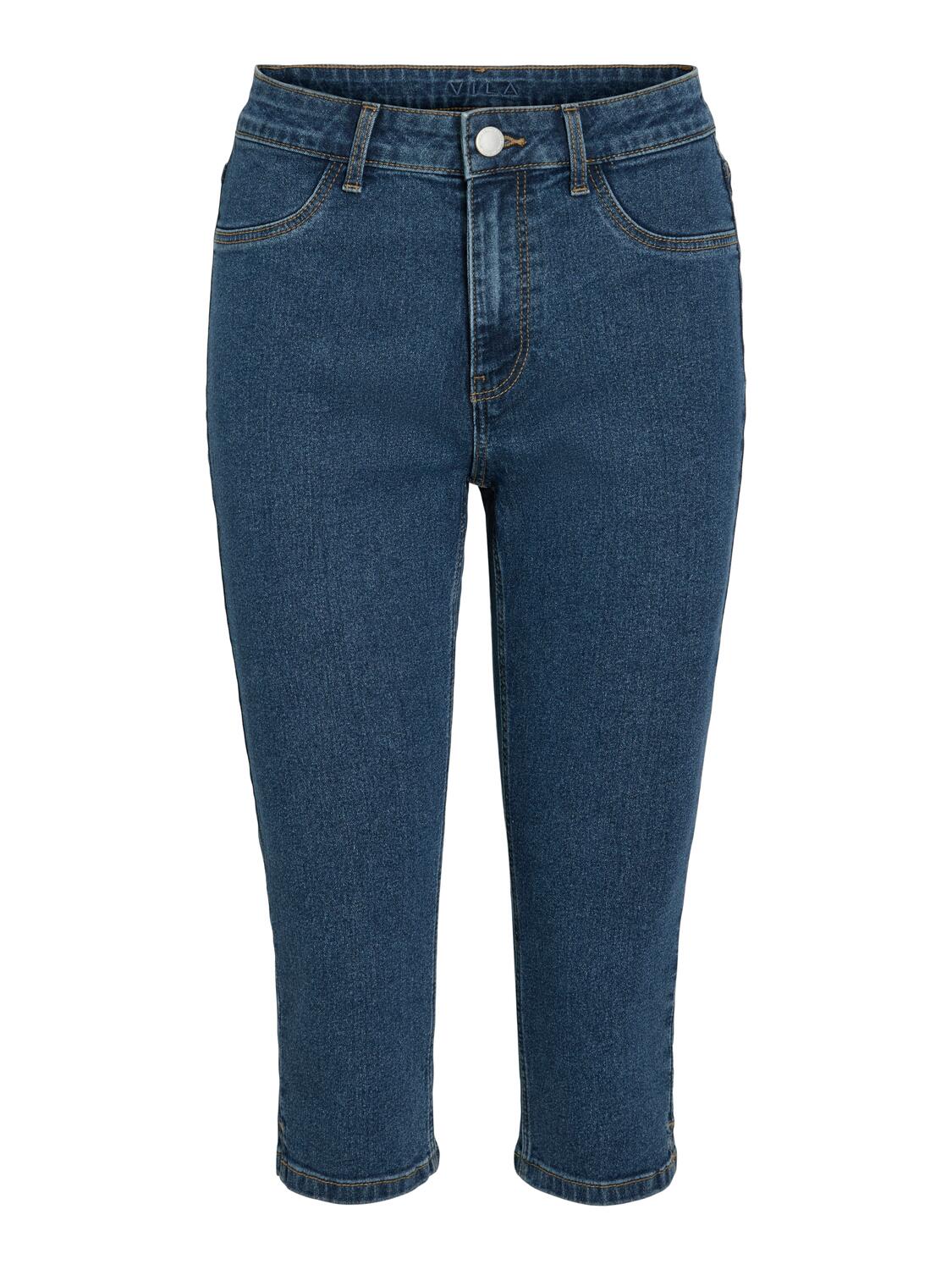Vijeggy Capri bukser - Medium Blue Denim - Image 2