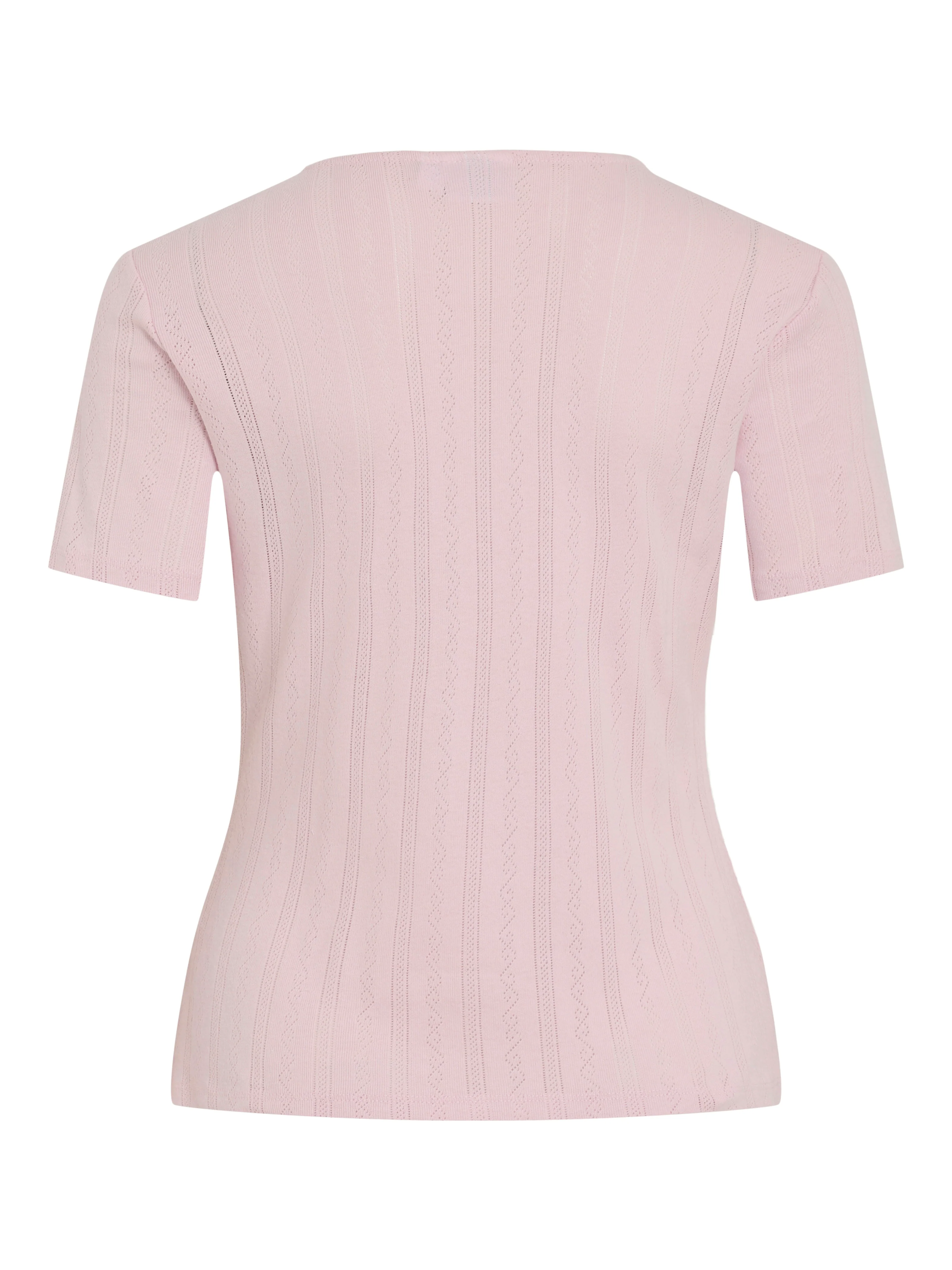 Vikassie Pointelle t-shirt - Winsome Orchid - Image 6