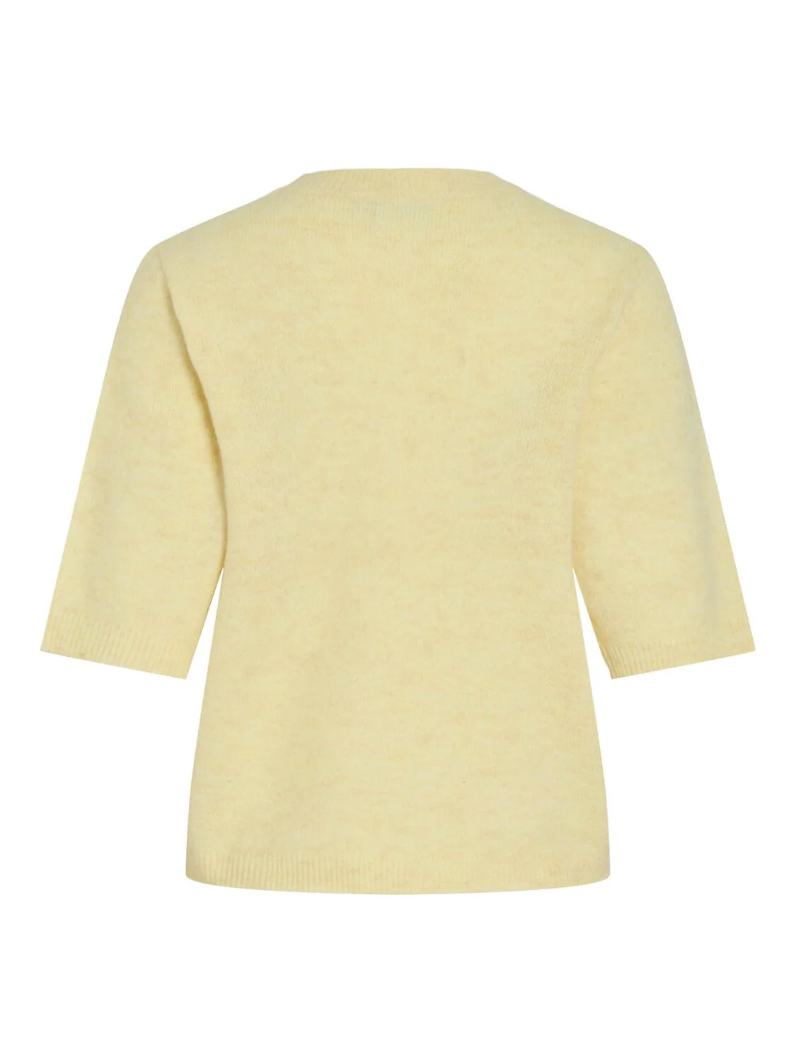 Viliga kortærmet cardigan - Pastel Yellow - Image 4