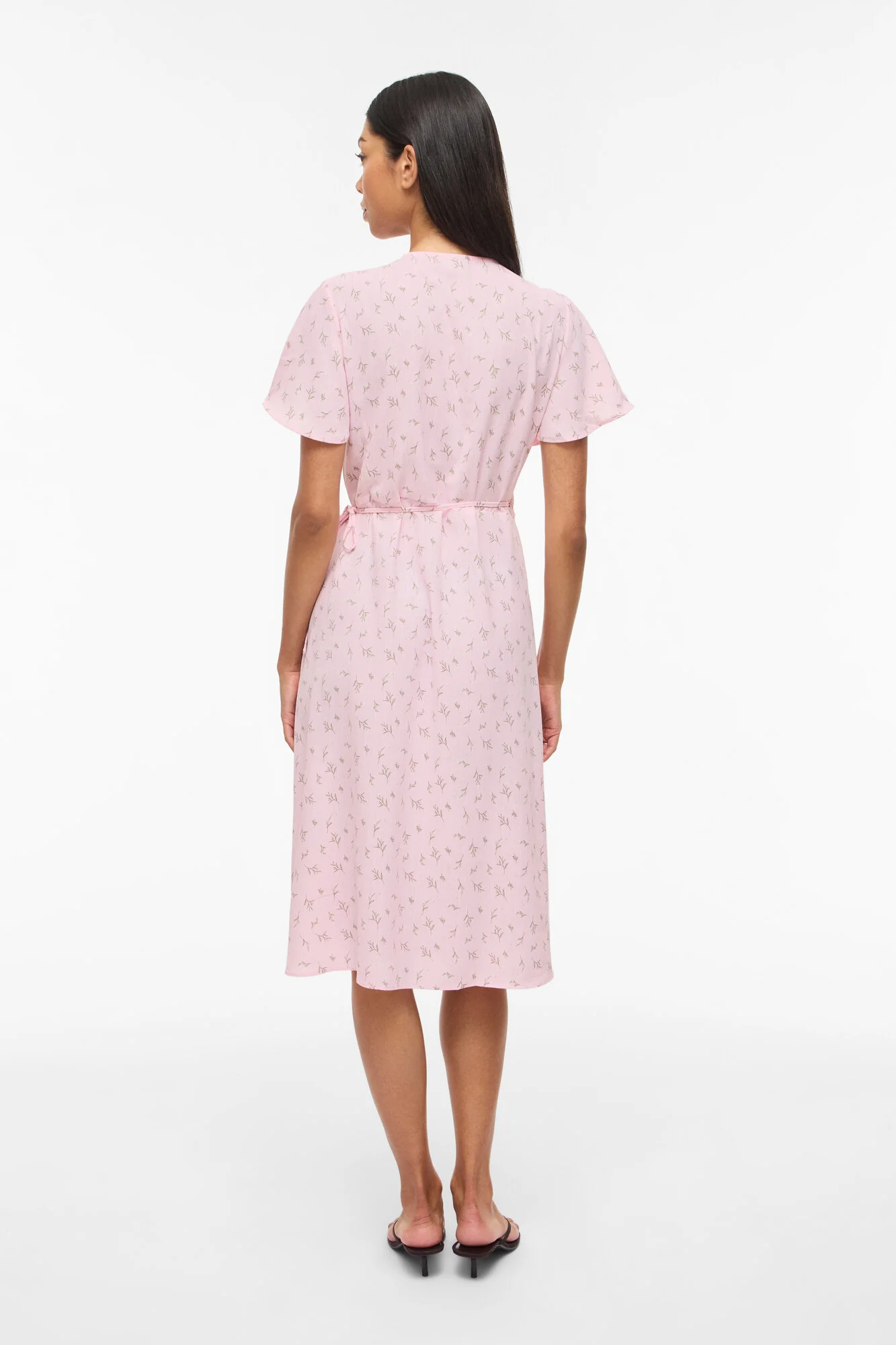 Vilovie Wrap midi kjole - Cherry Blossom - Image 3