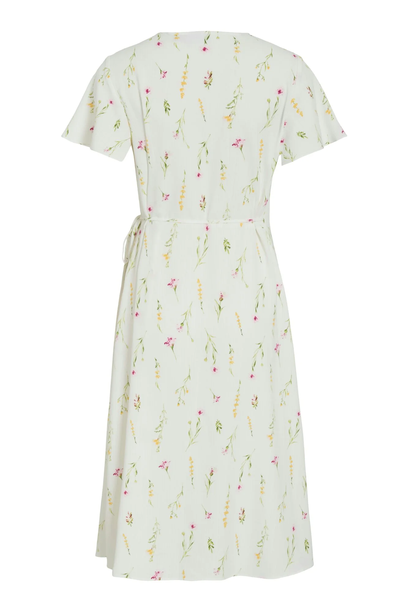 Vilovie Wrap midi kjole - Snow White - Image 4