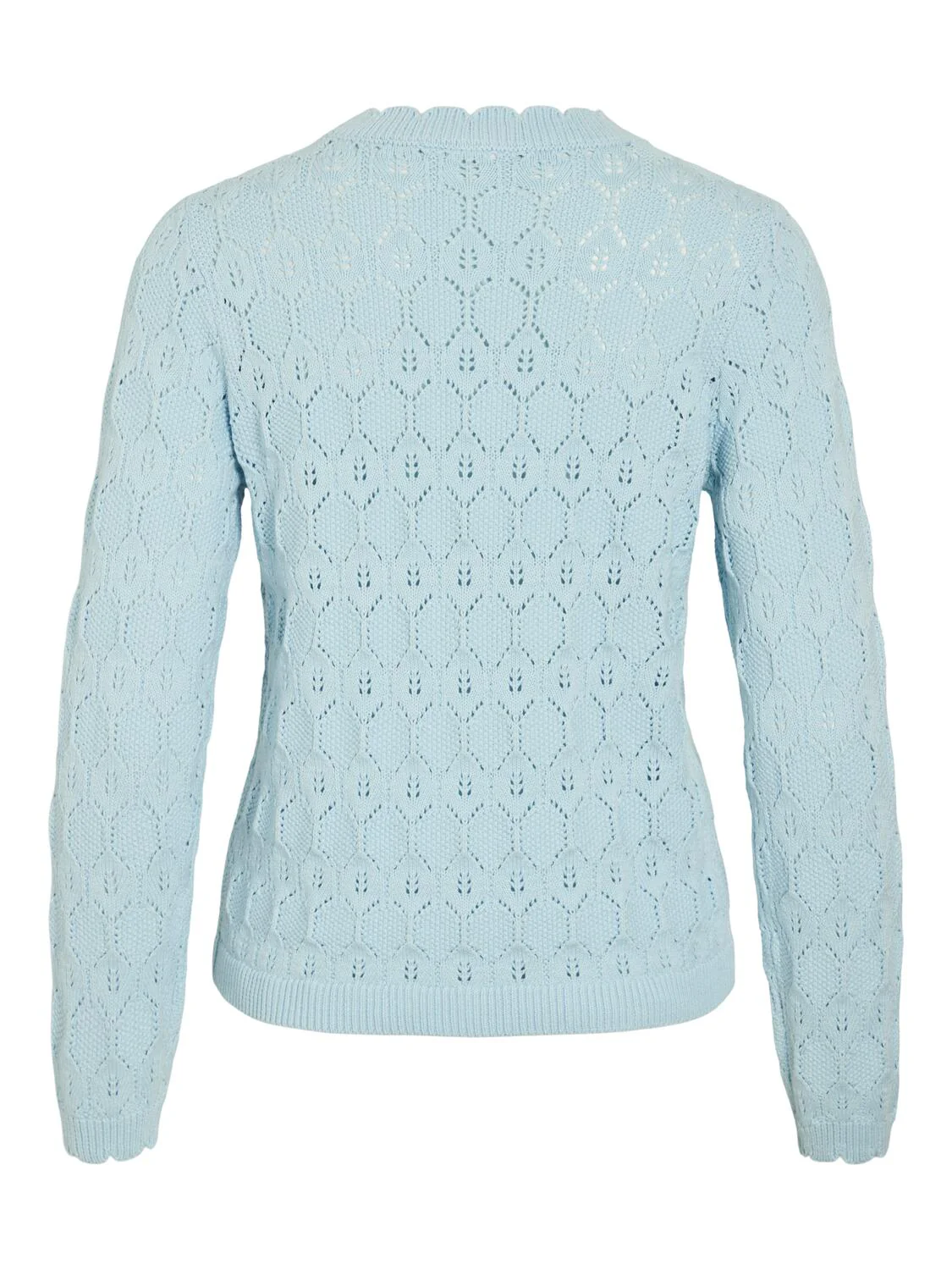 Vilowen Pointelle striktrøje - Nantucket Breeze - Image 4