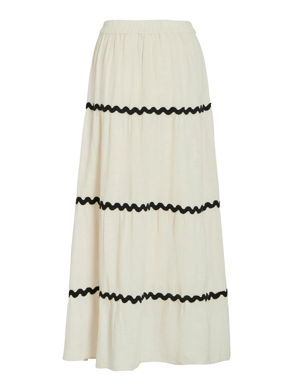 Vimanda Wavy lang nederdel - Birch - Image 7