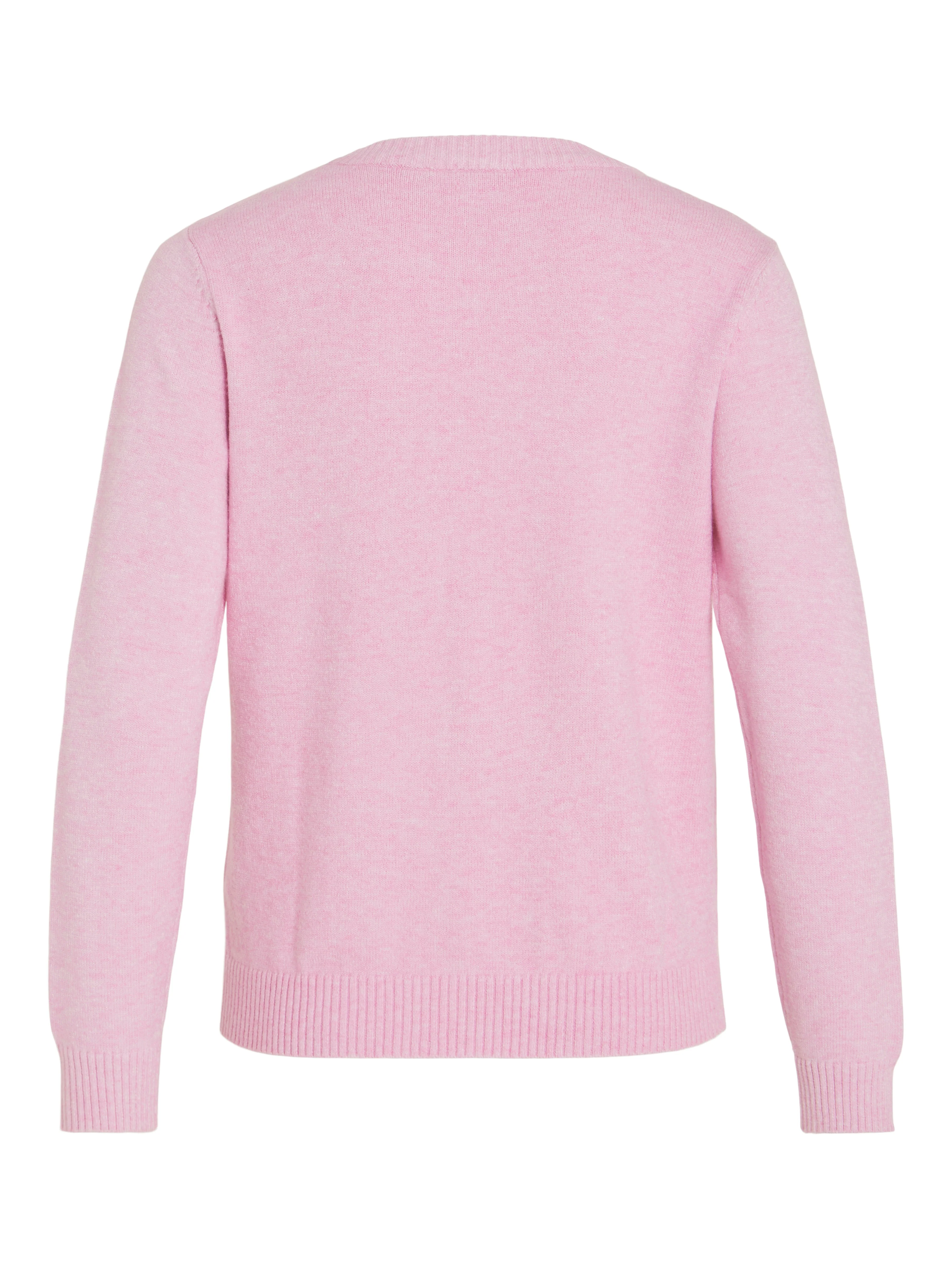 Viril O-Neck L/S striktrøje - Bonbon - Image 4