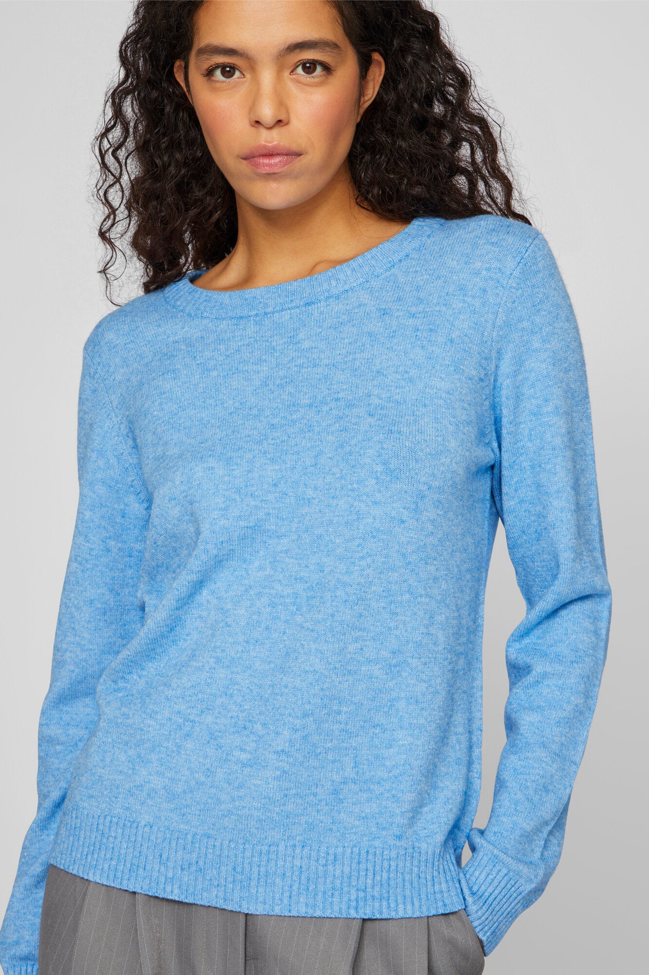 Viril O-Neck striktrøje - Blissful Blue - Image 4