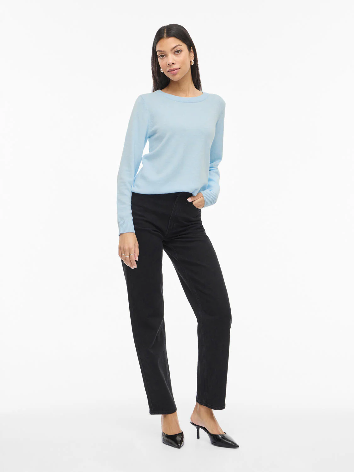 Viril O-Neck striktrøjer - Nantucket Breeze - Image 5