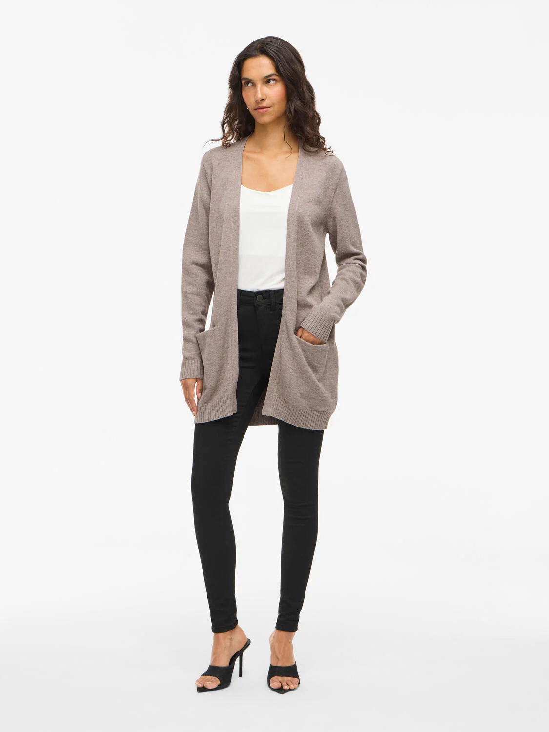 Viril Open cardigan - Falcon - Image 3