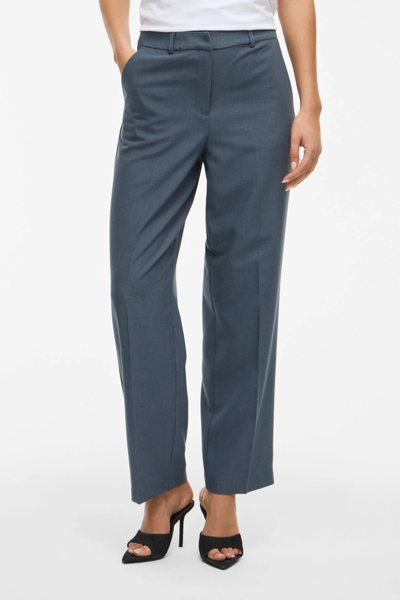 Visiffe Straight bukser -  Vintage indigo