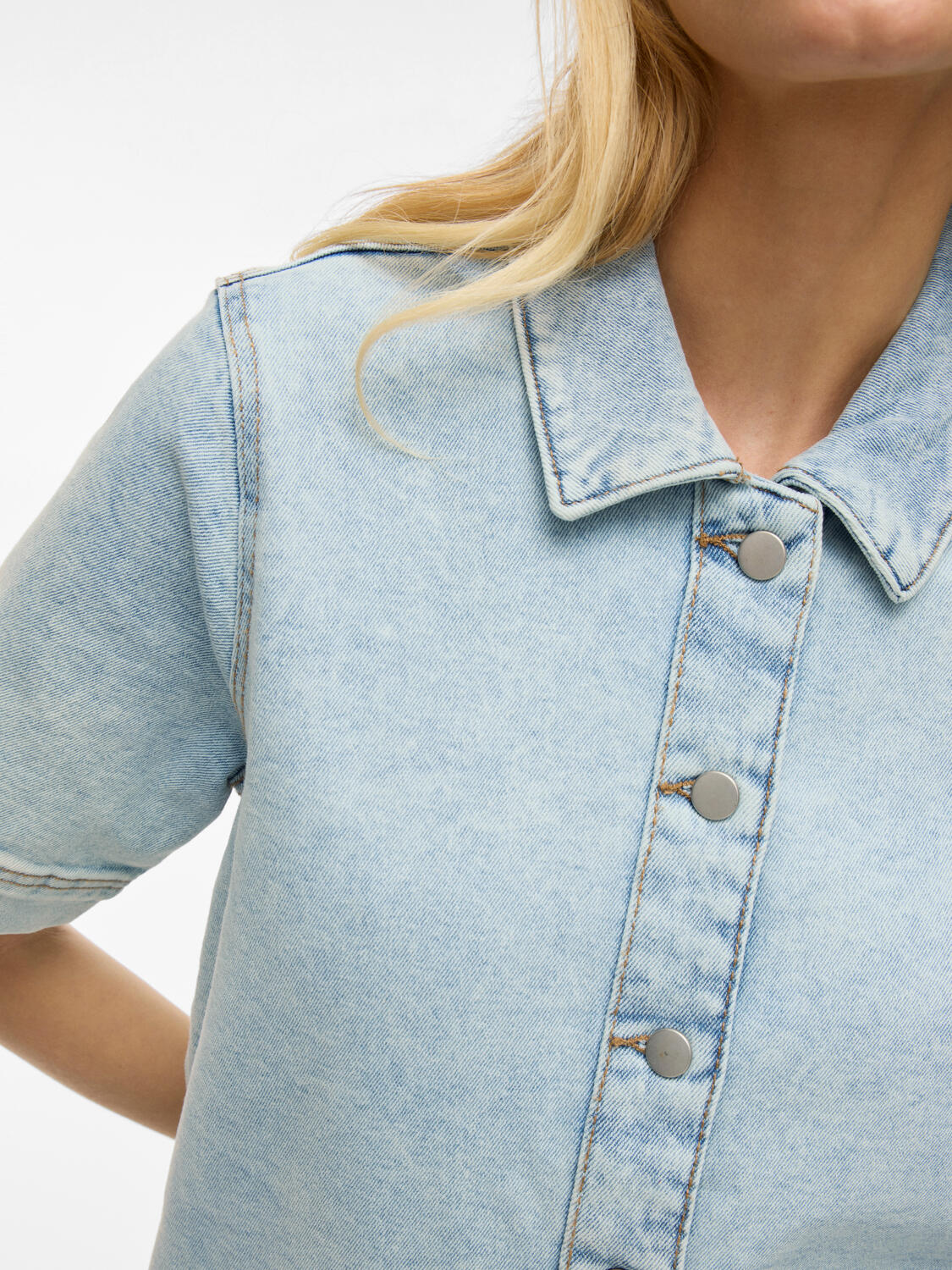 Visol denimkjole - Light Blue Denim - Image 6