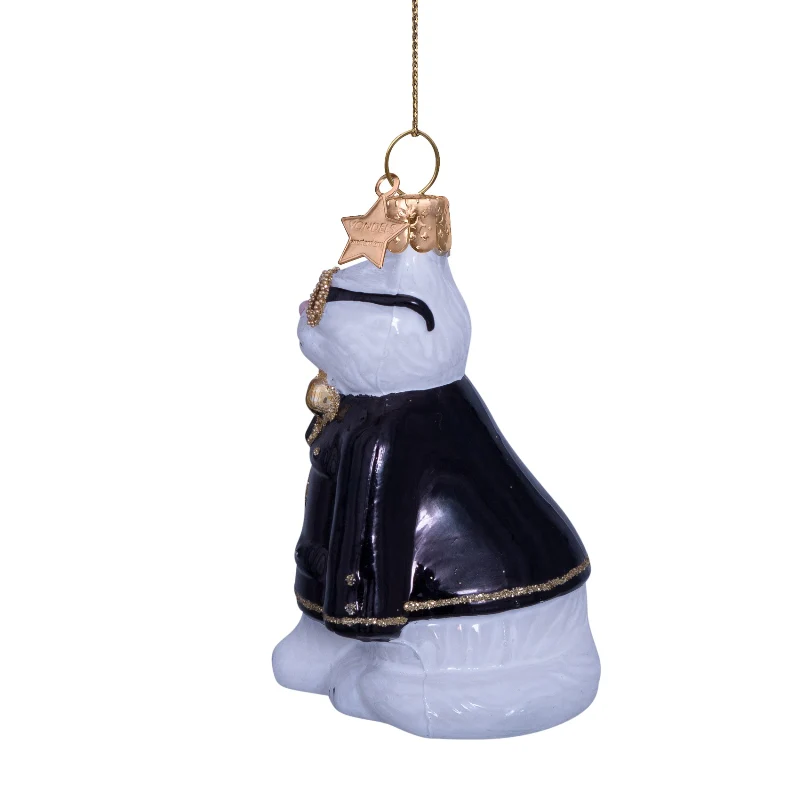Fashionista kat juleophæng - H7,5 cm. - Image 2