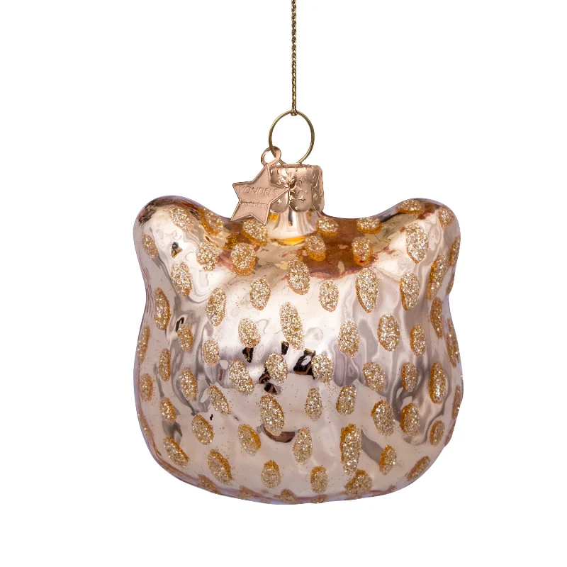 Panterhoved juleophæng - H7,5 cm. - Image 4