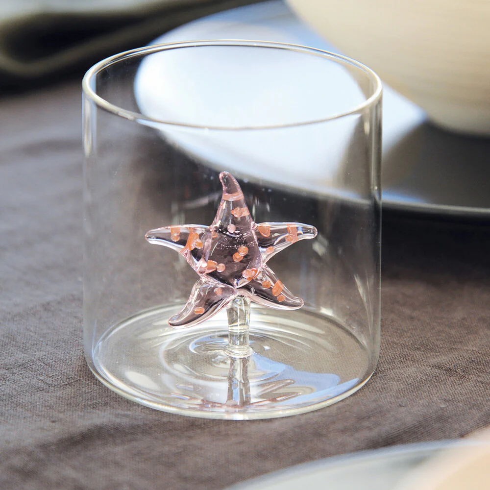 Borosilicate Glas, starfish - 250ml. - Image 2