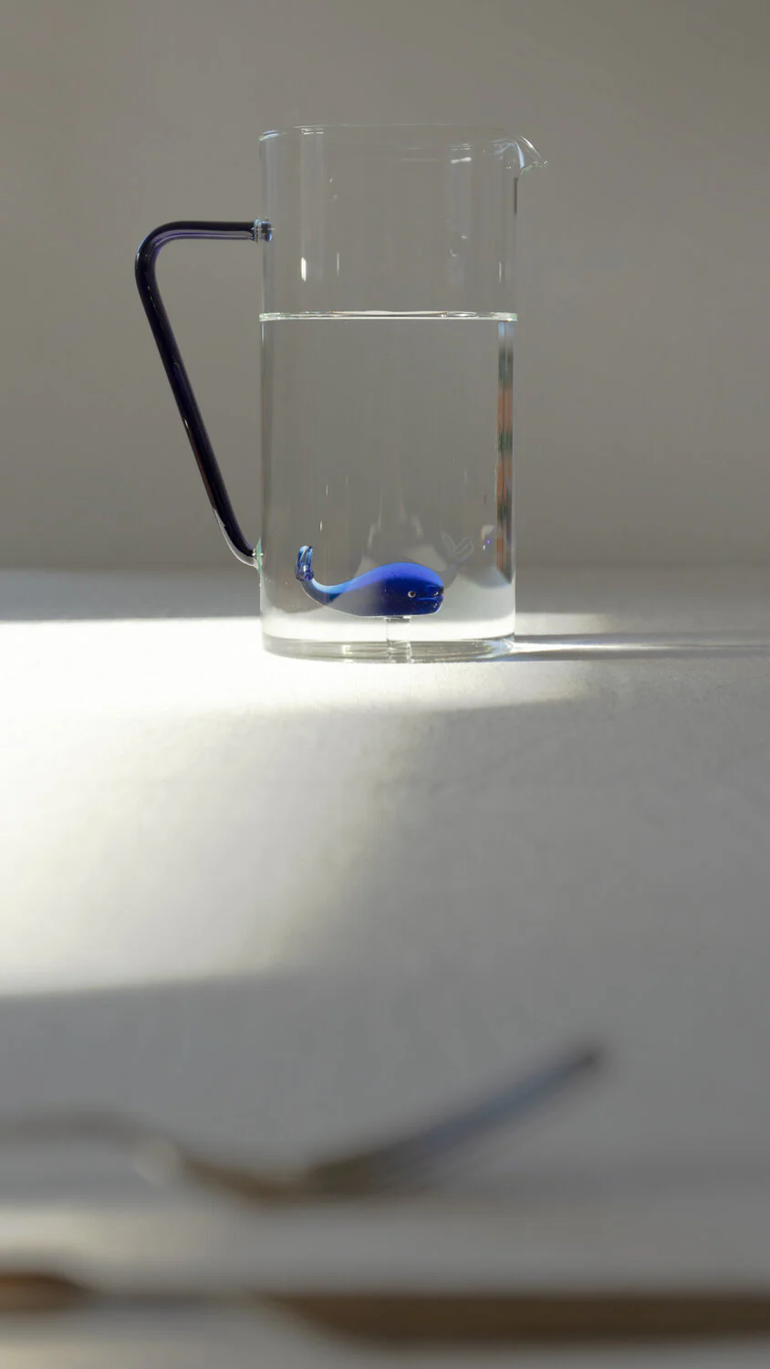 Borosilicate karaffel, whale - 1.2 L. - Image 4