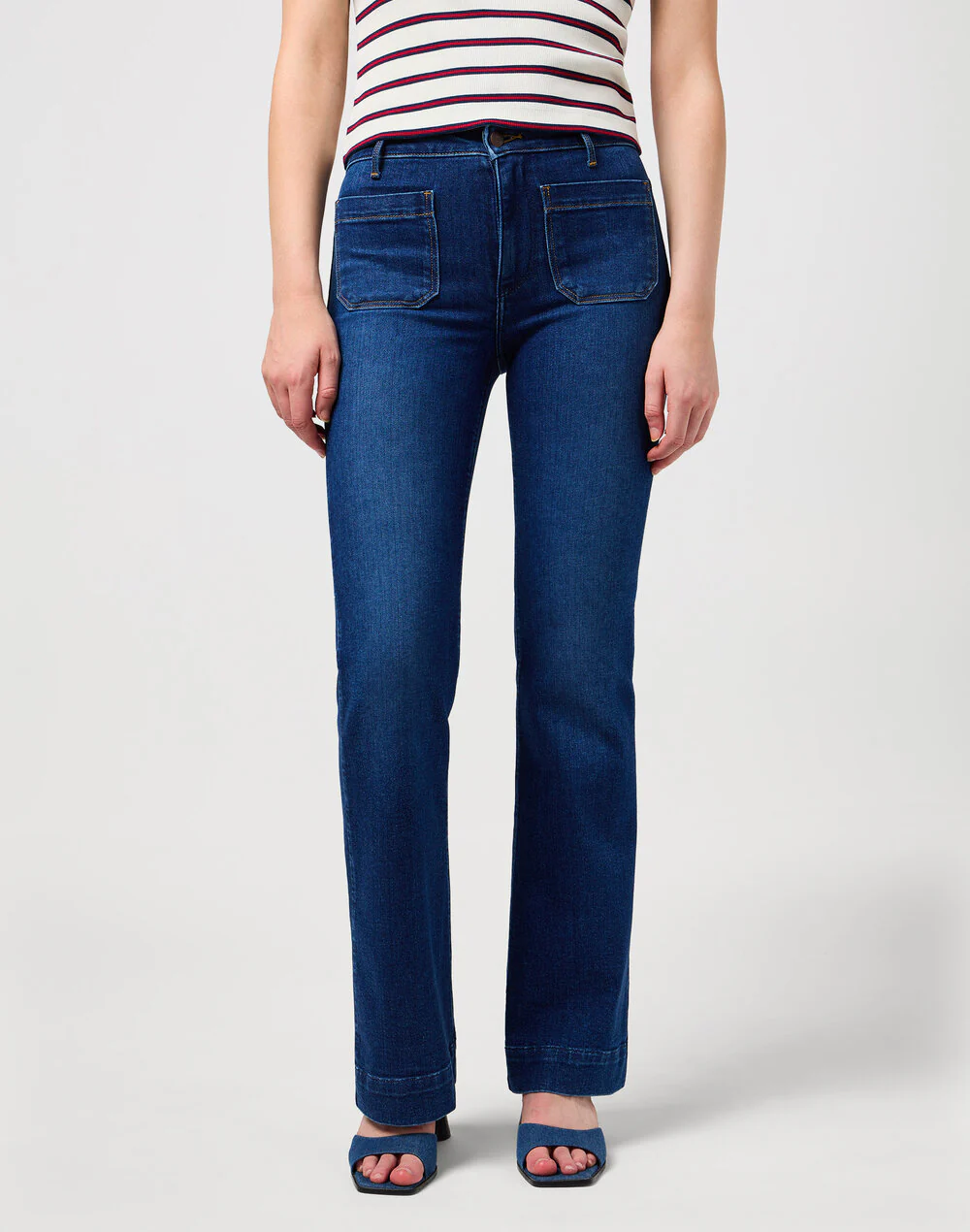 Flare jeans - Dark Wash - Image 3